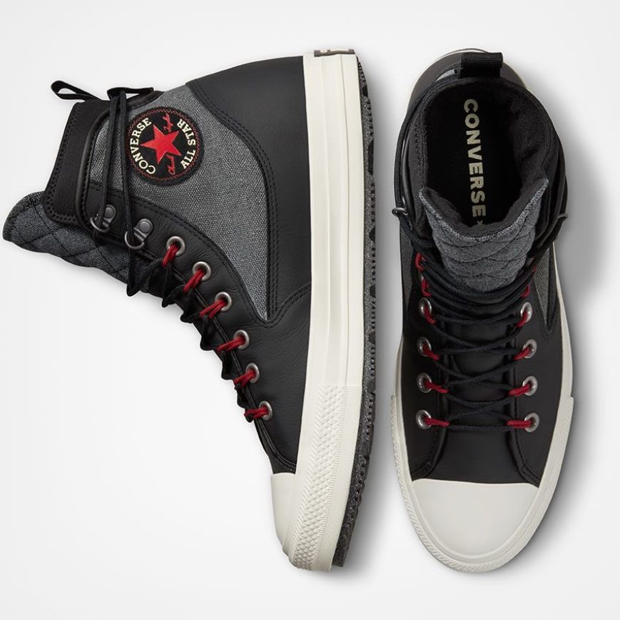 Zimne Cizmy Converse Chuck Taylor All Star All Terrain Vysoke Panske Siva Čierne | SK LZNFU1